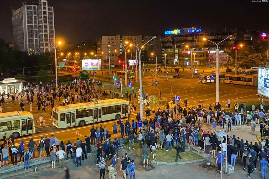 Protests in Minsk 4