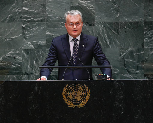 Gitanas Nausėda, the President of Lithuania