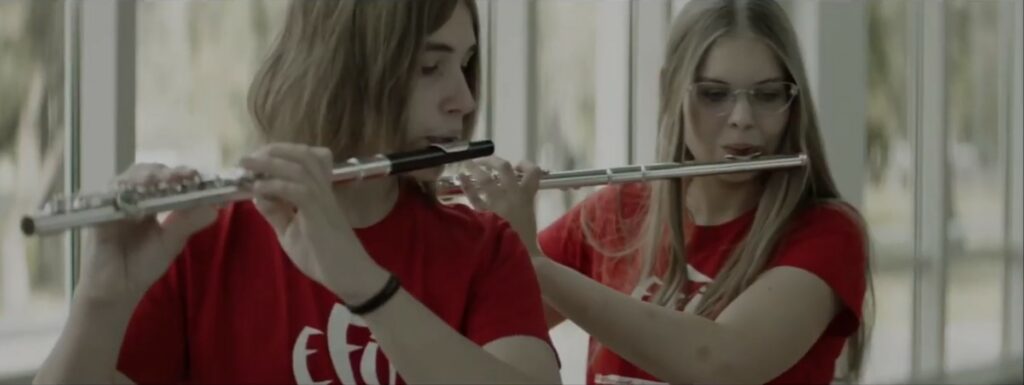 Estonian flute players