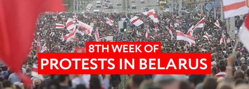 Belarus. 8th week of protests. Repressions intensify but people don’t give up.
