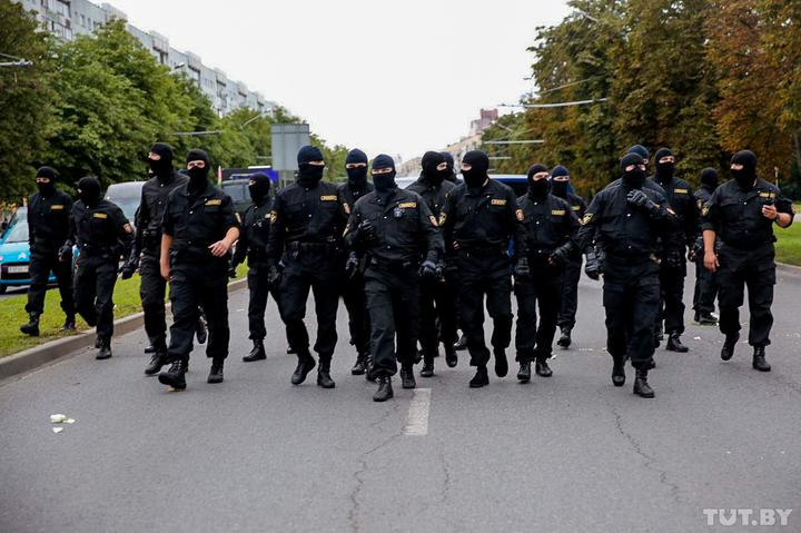 Riot Police in Belarus 