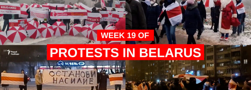 Belarus | Week 19 of protests (14–20 Dec)