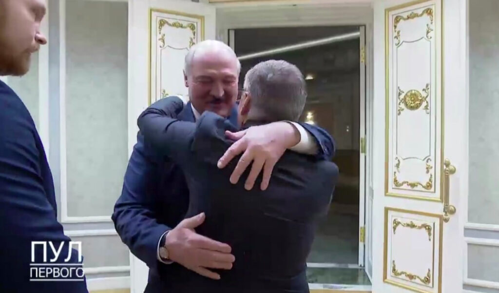 Fazel and Lukashenko